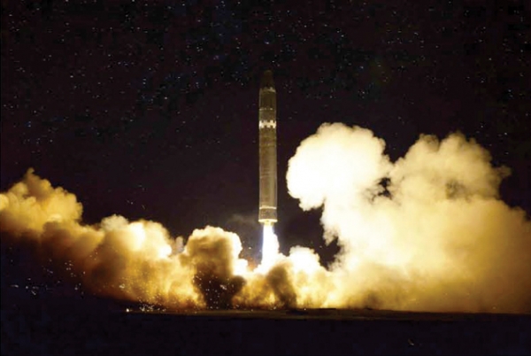 북한 역대급 ICBM 발사 관련 기존 복음신문 사진